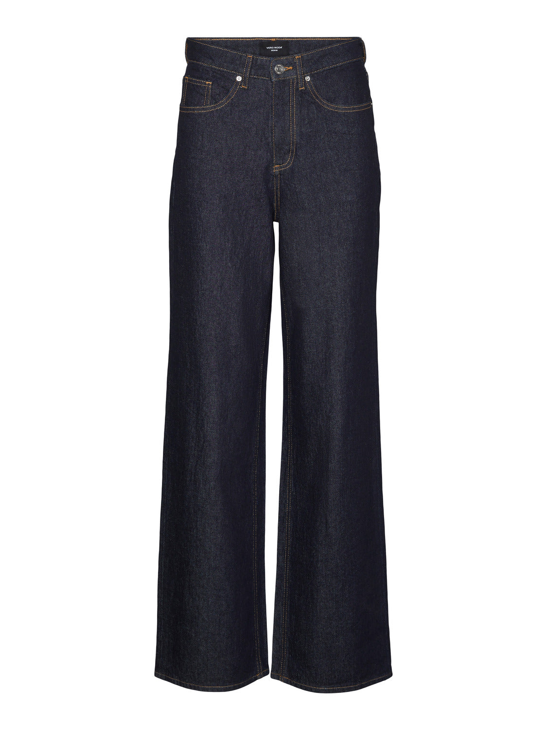 VMTESSA HR WIDE Jeans - Dark Blue Denim